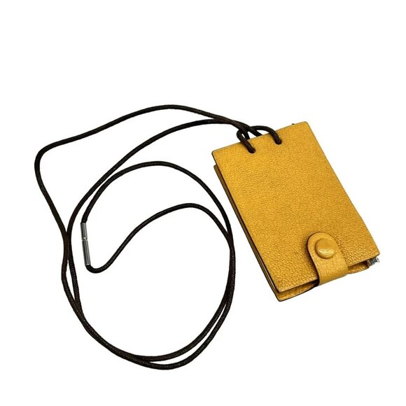 Hermes Accessories - HERMES - Yellow Leather None Accessory